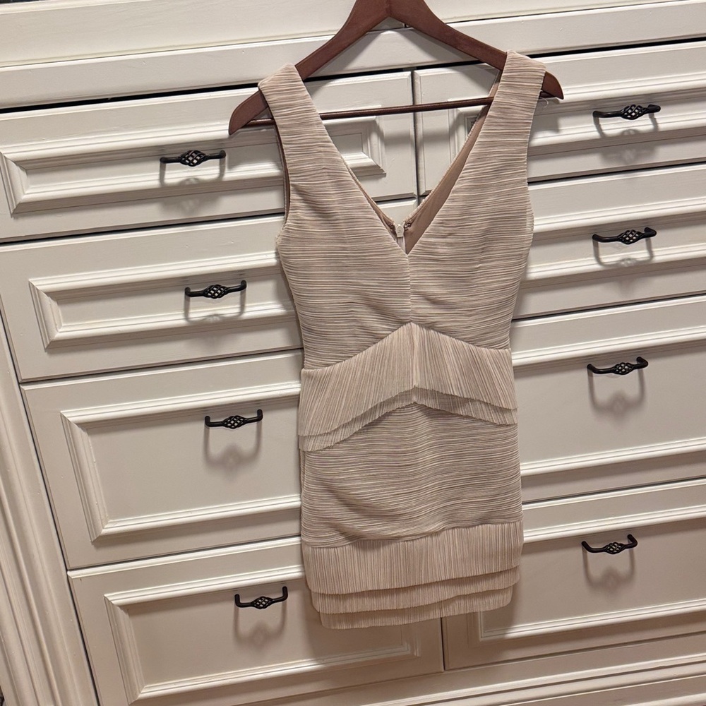 Fitted Ruched Mini Dress